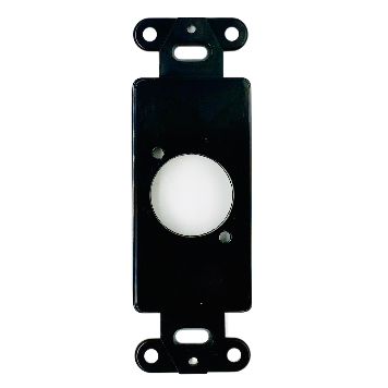 QCI1-ABS-W/B Strap Insert Single XLR (D Series)